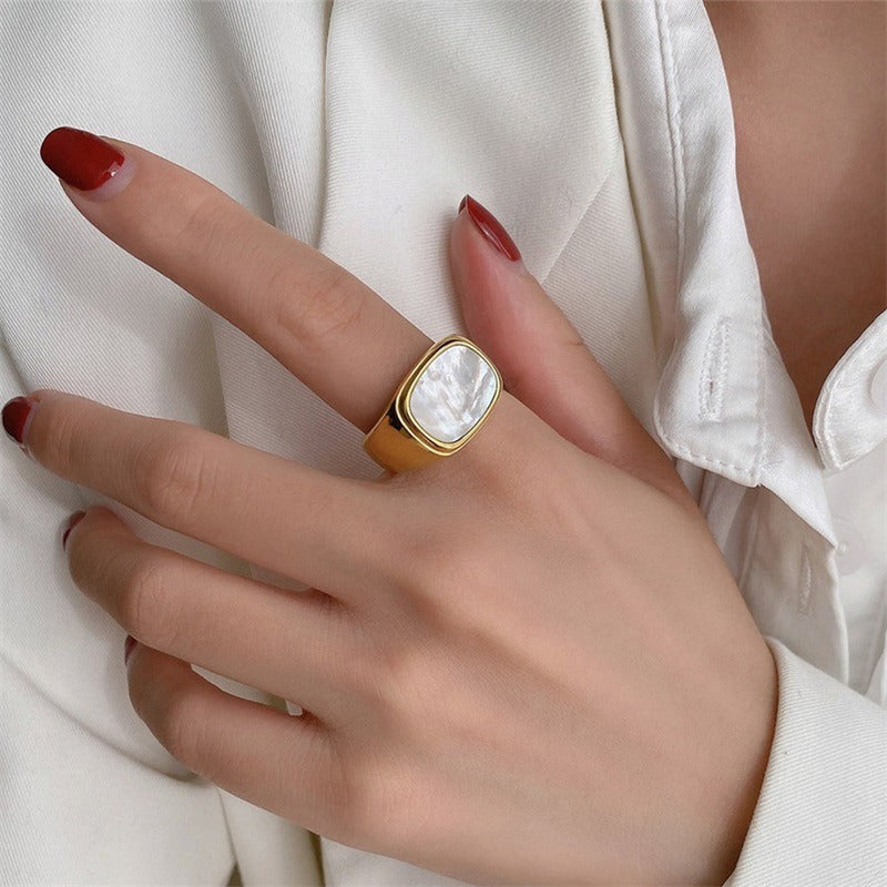 Stainless Steel Ring Women RingsCouple Matching