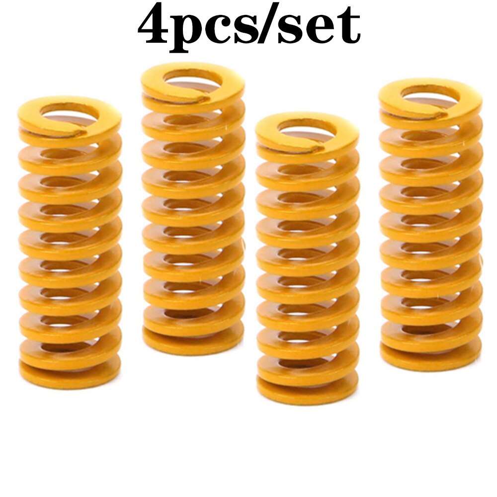 Free Shipping 4/8Pcs 3D Printer Parts Leveling Spring Accessories For Creality Ender 2 3 Pro 5 CR-10S PRO Hot Bed 8*20MM