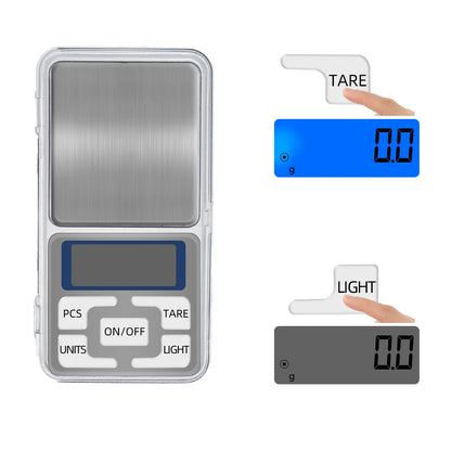 High Precision Balance 500g 0.1g Electronic Weight Scale Digital Pocket Jewelry Diamond With Retail Box Backlight For Kitchen