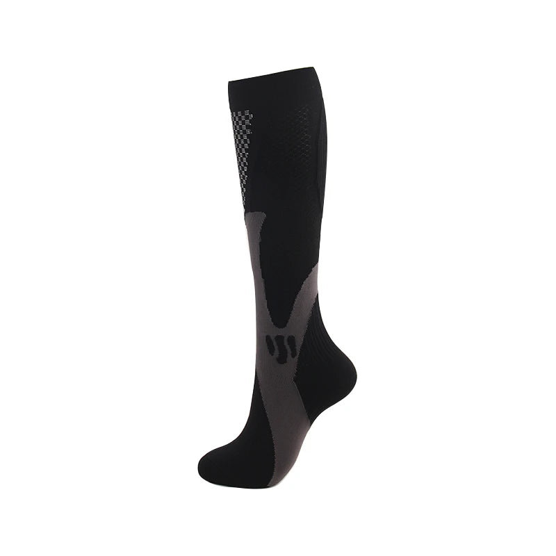 Men's Sports Compression Socks Varicose Veins Cycling Socks Nursing Running Compression Socks Nurse Outdoor Natural Hiking