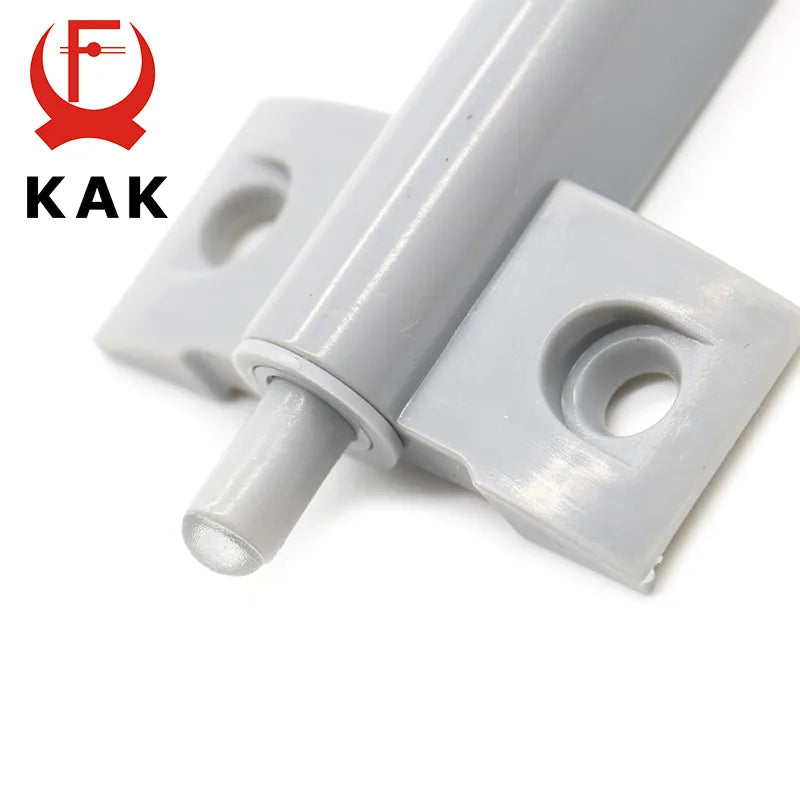 KAK High Quality 10Set/Lot Gray White Kitchen Cabinet Door Stop Drawer Soft Quiet Close Closer Damper Buffers With Screws