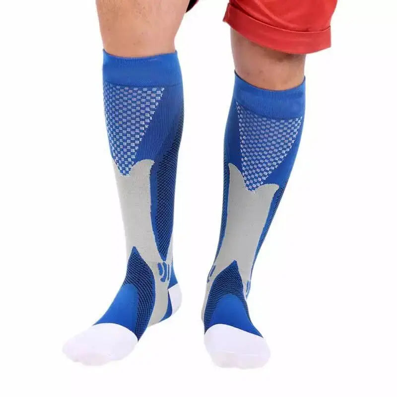 Men's Sports Compression Socks Varicose Veins Cycling Socks Nursing Running Compression Socks Nurse Outdoor Natural Hiking