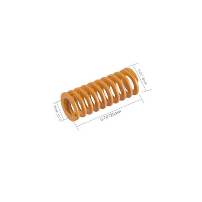 Free Shipping 4/8Pcs 3D Printer Parts Leveling Spring Accessories For Creality Ender 2 3 Pro 5 CR-10S PRO Hot Bed 8*20MM