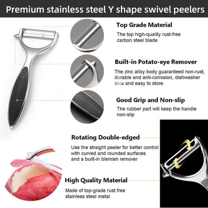 Vegetable Peeler stainless Steel Potato Peeler Sharp Fruit Carrot Julienne peeler,Kitchen Gadget Accessories Vegetable slicer