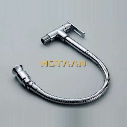 HOTAAN 1set  new Wall mounted chrome kitchen sink faucet Kitchen Tap Single cold Water Tap torneira cozinha de parede