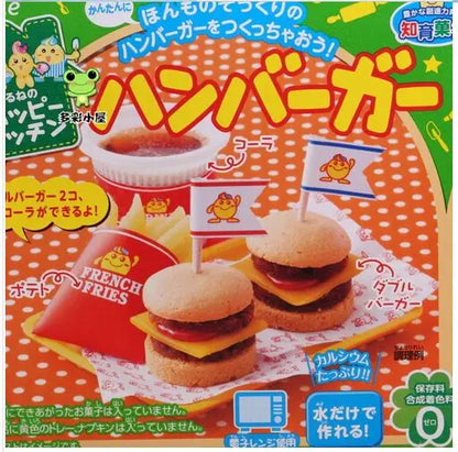 Kracie Popin Cooking DIY Hamburger Happy Kitchen Cookin Christmas gift Party for Children