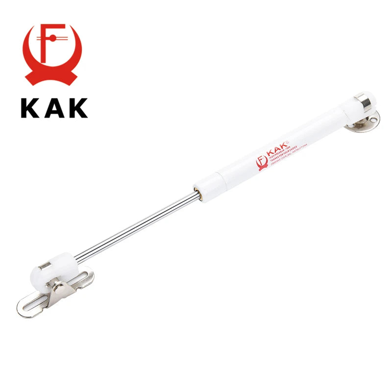 KAK 100N /10kg Copper Force Cabinet Door Lift Support Gas Strut Hydraulic Spring Hinge Kitchen Cupboard Hinge Furniture Hardware