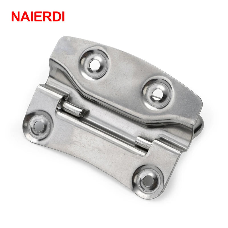 NAIERDI-J203 Cabinet Handle Wooden Case Knobs Tool Boxes Stainless Steel Handles Kitchen Drawer Pull For Furniture Hardware