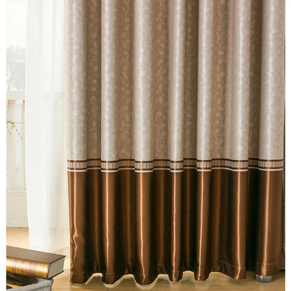 Modern Curtain Ready Made Burgundy Kitchen Window Blackout Curtains For Doors For Bedroom Living Room cortinas