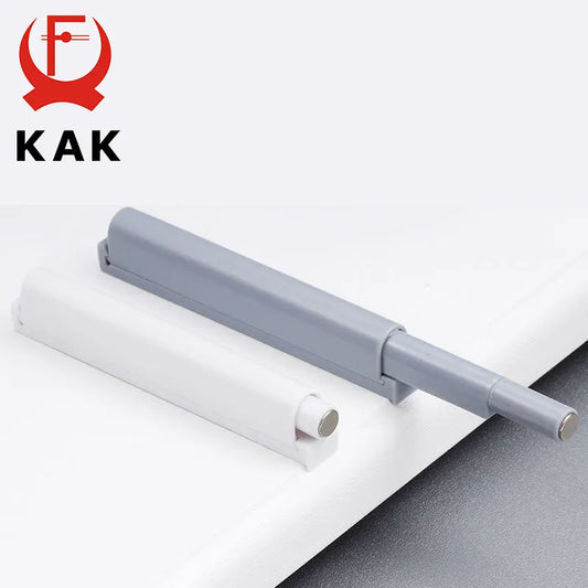 KAK 4pcs/lot Push To Open System Damper Buffer For Cabinet Door Cupboard Catch With Magnet For Home Kitchen Furniture Hardware