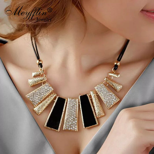 Colliers et pendentifs de déclaration Collier Femme pour femmes mode Boho Col Vintage Maxi accessoires Bijoux Bijoux cadeau de noël