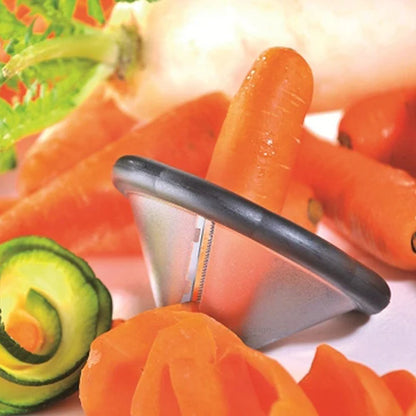 Wholesale Vegetable Fruit Sharpener Peeler Carrot Cucumber Spiral Slicer Kitchen Cutter  7KGJ