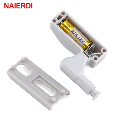 NAIERDI Universal Hinge Light LED Sensor Cabinet Light Cupboard Inner Hinges Lamp Home Kitchen Bedroom Wardrobe Night Light