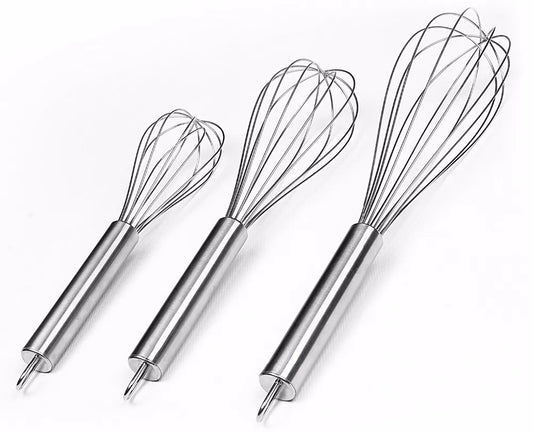 Stainless Steel Egg Beater Balloon Whisk Milk Cream Butter Whisk Mixer Stiring Blender Tool Kitchen Tools