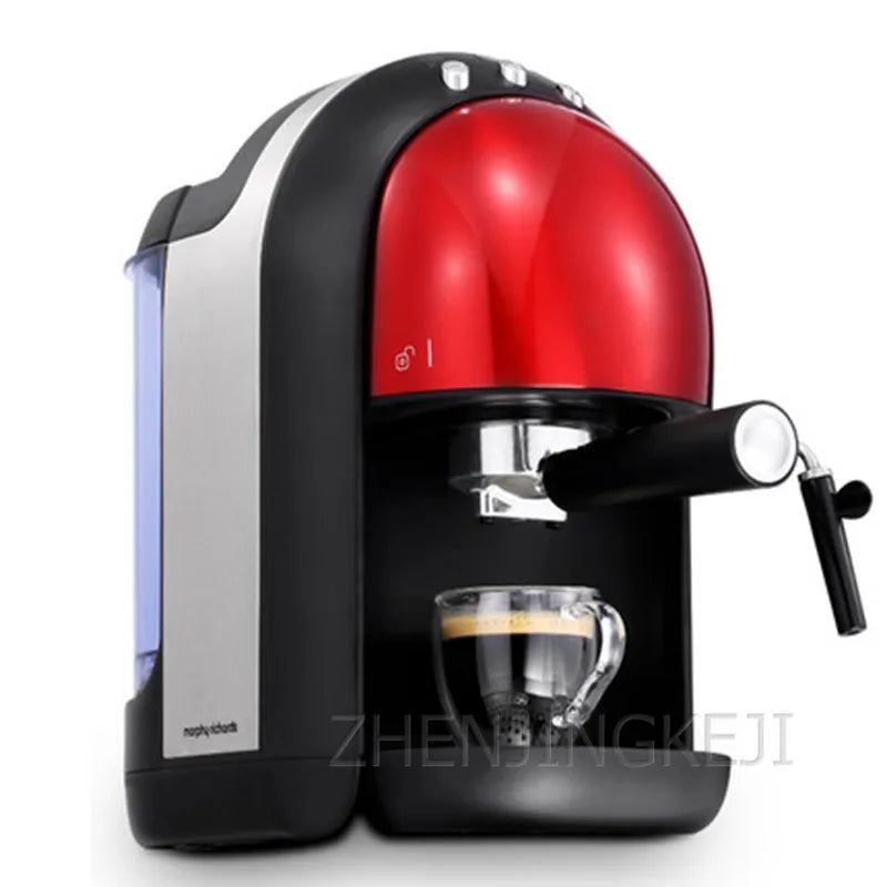 MR4667 Italian Semi-automatic Steam Home Small Instant Coffee Powder Coffee Machine Can be Used to Make Milk Foam