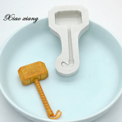 Luyou 3D Hammer Design Fondant Silicone Cake Molds For Baking Soap Chocolate Mould Pastry Kitchen Bakeware Tools FM364