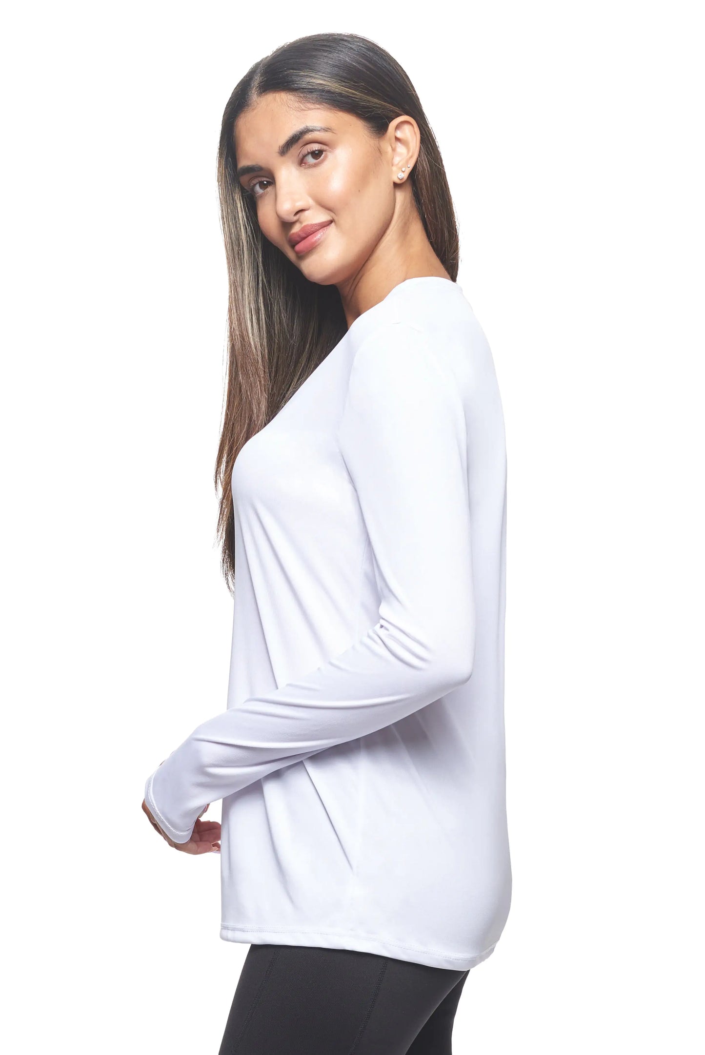 Women's DriMax™ V-Neck Long Sleeve Tech Tee