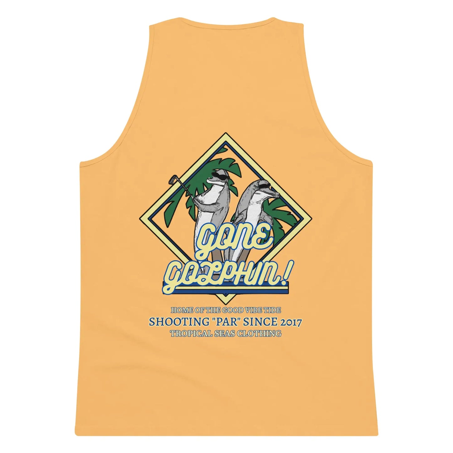 Men’s Premium Gone Golphin Tank Top