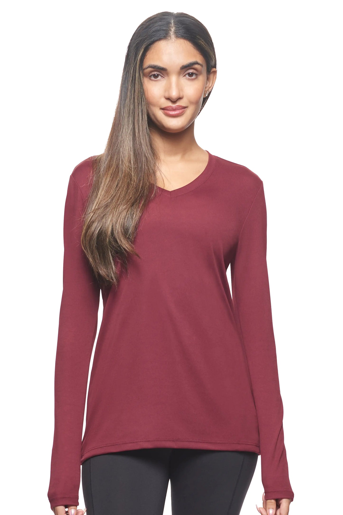 Women's DriMax™ V-Neck Long Sleeve Tech Tee