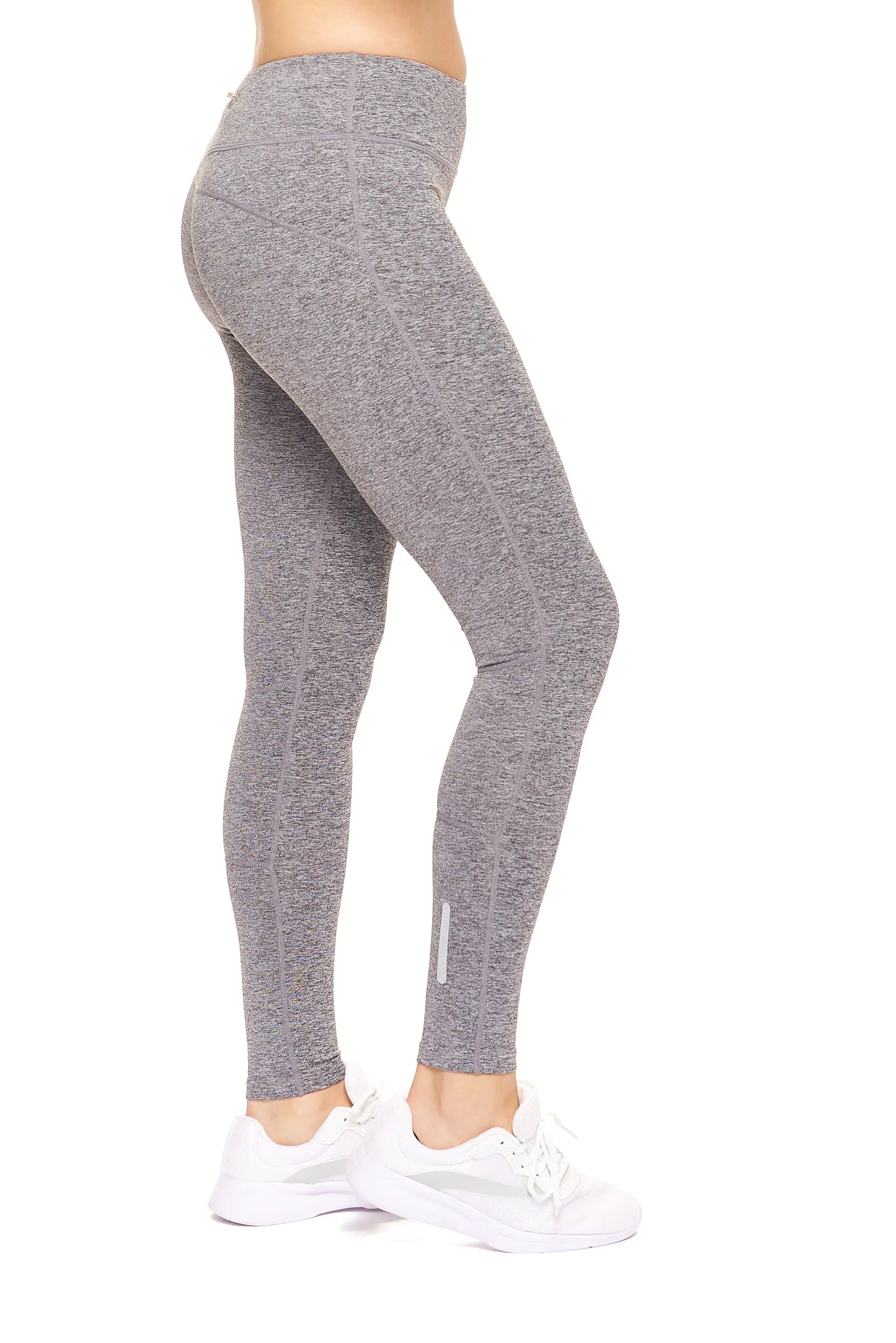 Women's Mid-Rise Zip Pocket Full Length Leggings