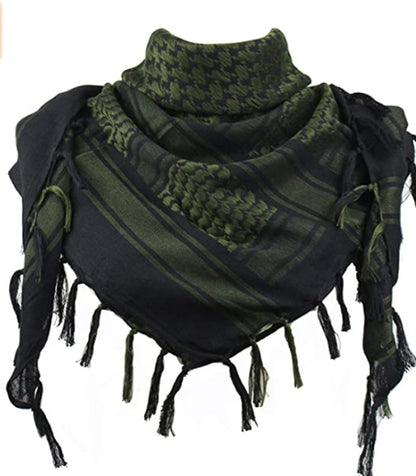 Special Forces Free Variety Of Turban Jacquard Scarf Thickened Outdoor Arabian Square Scarf Magic Outdoor Scarf Shawl