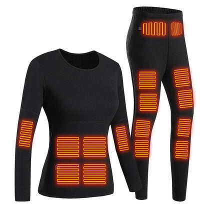 New Smart Heating And Warmth Suit Dual-control 22-zone Constant Temperature Heating For Men And Women