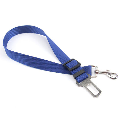 Pet Dog Safety Rope Car Pet Traction Rope Car Seat Belt Adjustable Car Traction Belt