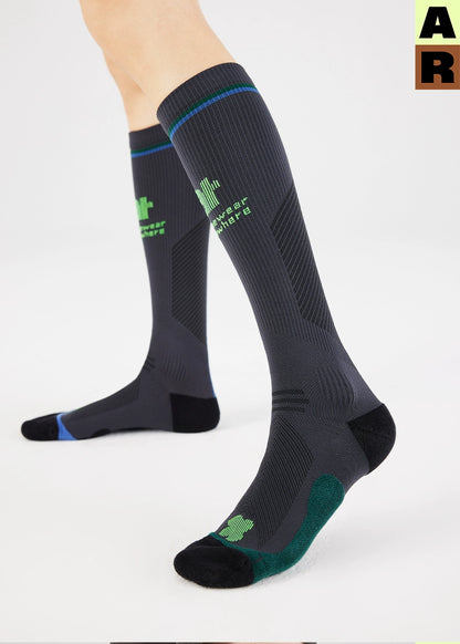 Pressure Professional Sports and Fitness Running Aircraft Calf Socks