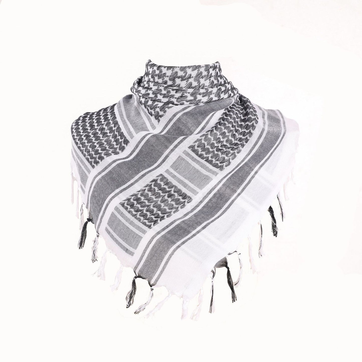 Special Forces Free Variety Of Turban Jacquard Scarf Thickened Outdoor Arabian Square Scarf Magic Outdoor Scarf Shawl