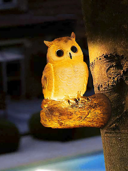 Laifudeng Garden Wall Lamp Solar Villa Courtyard Terrace Waterproof Landscape Simulation Bird Outdoor Animal Tree Lamp