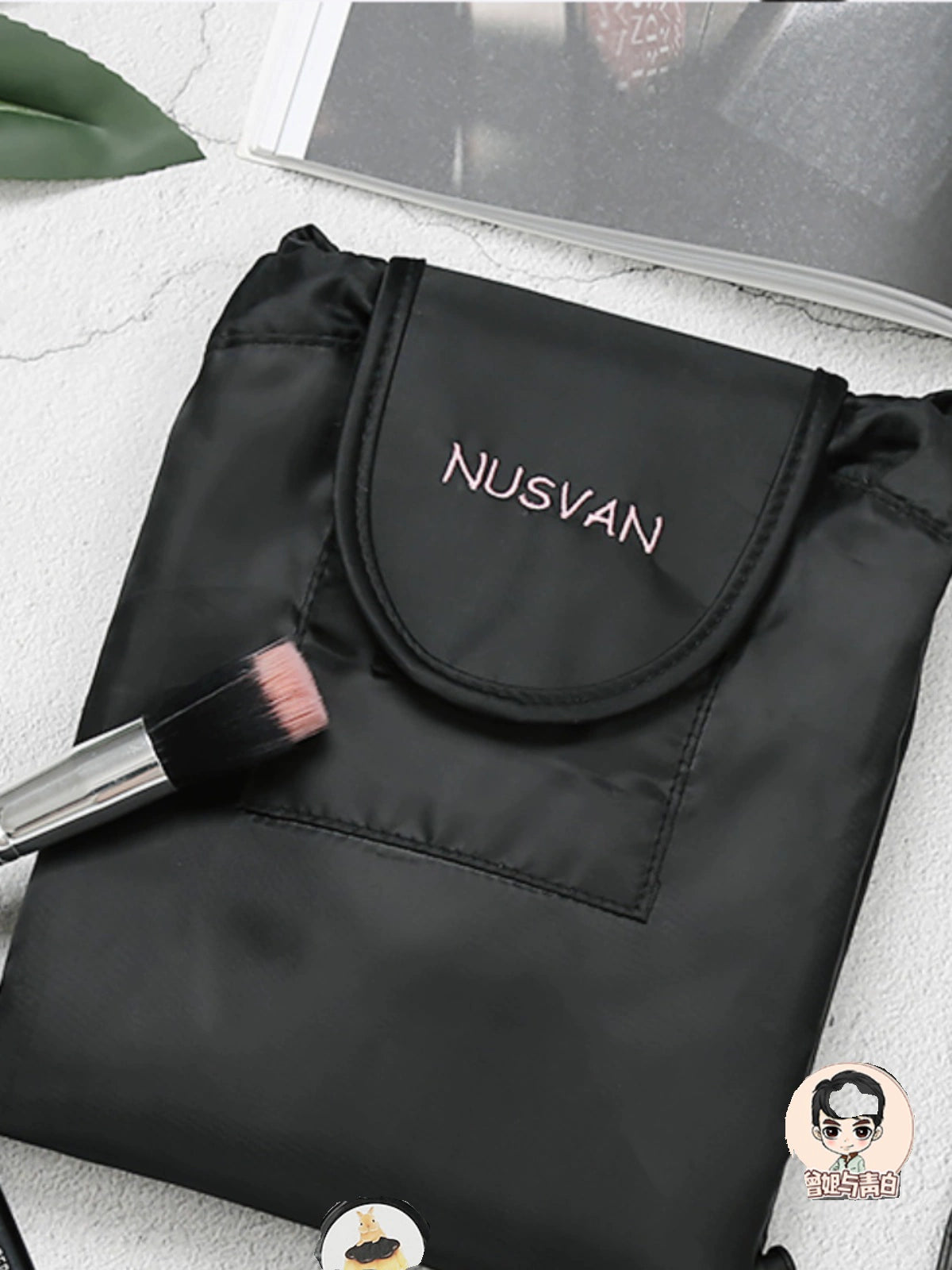 Nusvan Lightweight Storage Bag Storage Fantastic Large Capacity Drawstring Bean Bag Cosmetic Bag Travel Bag Storage Bag