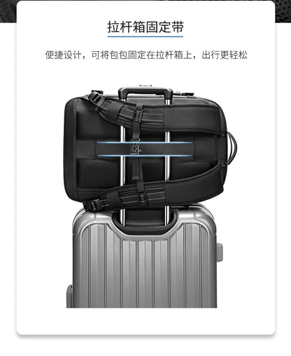 Backpack Men Multifunctional Travel Bag Vacuum Waterproof Business Trip Business New Computer Backpack Large Capacity TPU