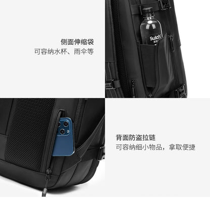 Backpack Men Multifunctional Travel Bag Vacuum Waterproof Business Trip Business New Computer Backpack Large Capacity TPU