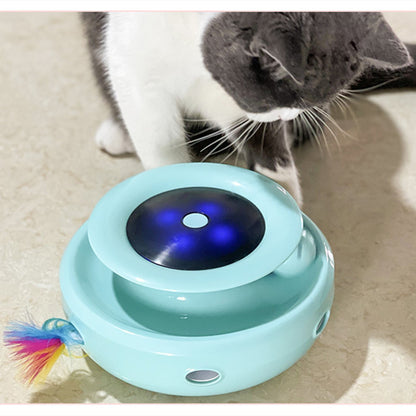 Fun Cat Supplies Toy Electric Self Hi Feather Cat Toy