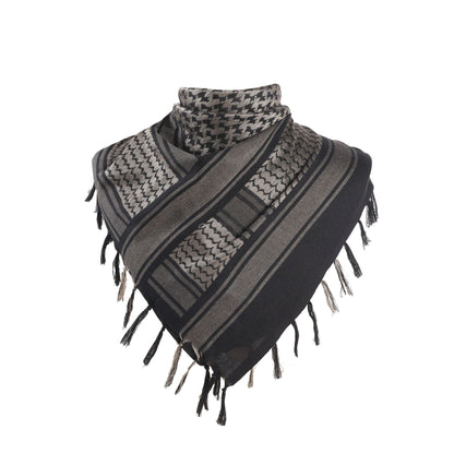 Special Forces Free Variety Of Turban Jacquard Scarf Thickened Outdoor Arabian Square Scarf Magic Outdoor Scarf Shawl