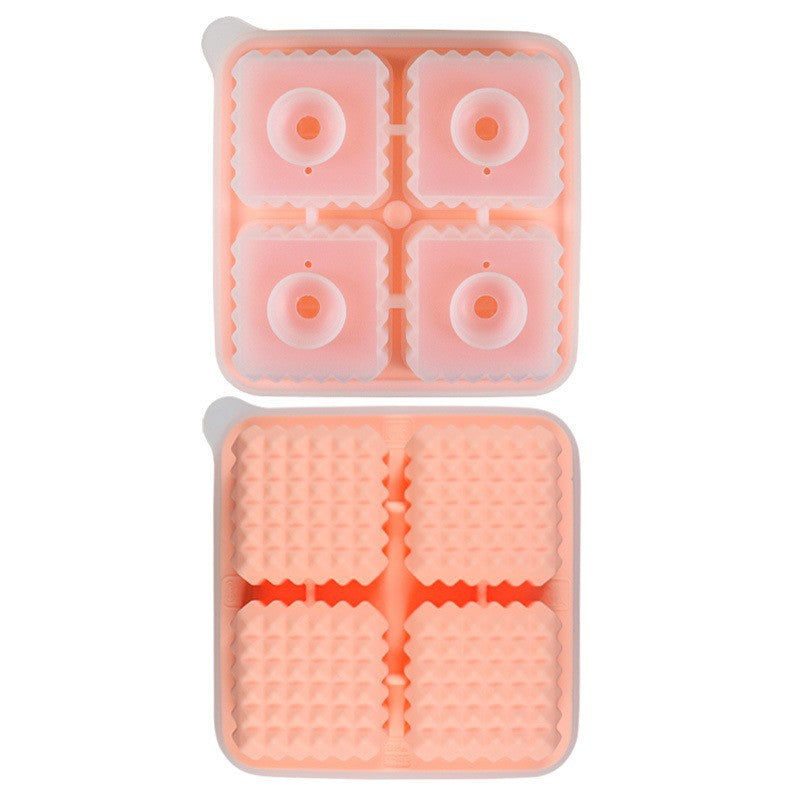 Silicone Ice Tray Whiskey Ice Cube Mold