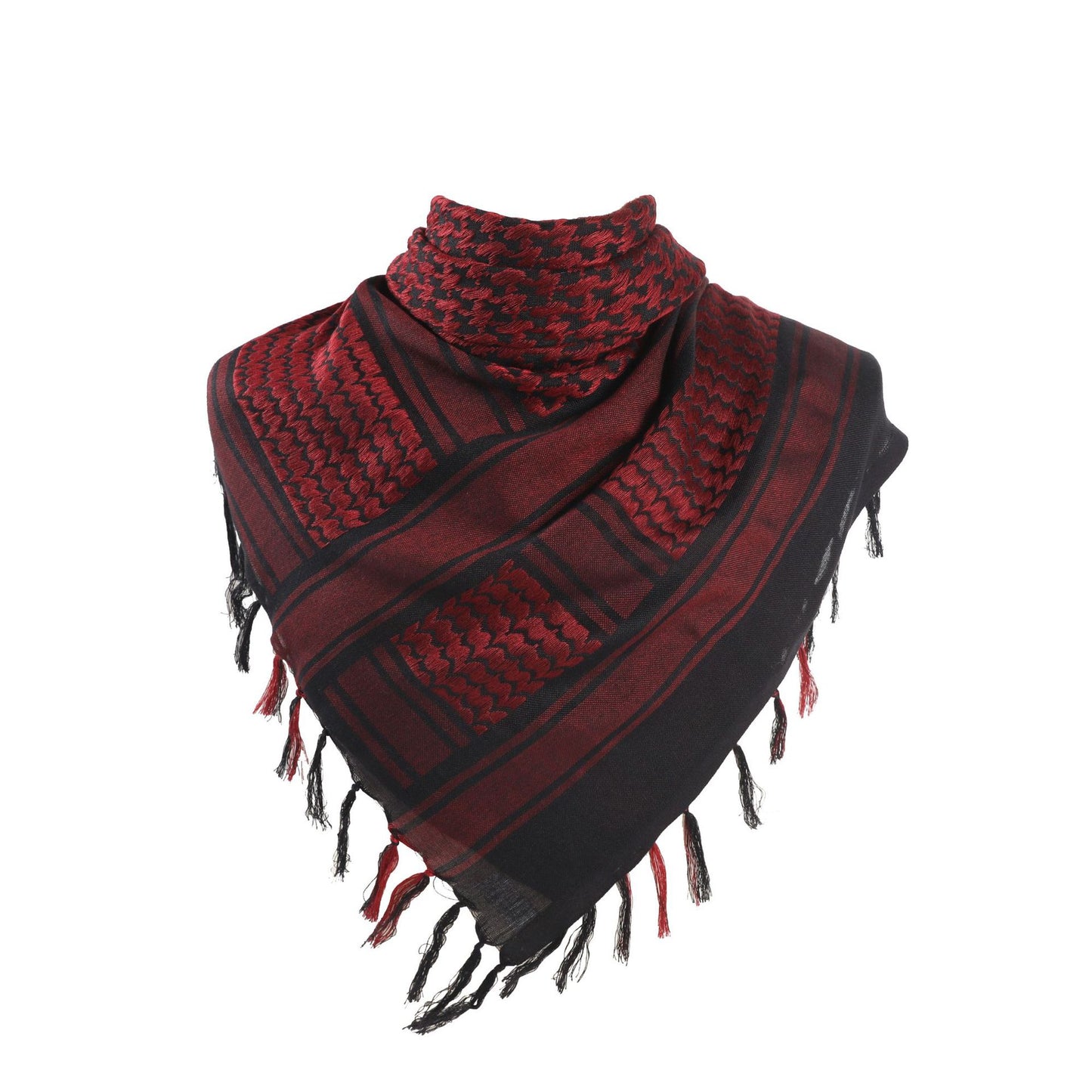 Special Forces Free Variety Of Turban Jacquard Scarf Thickened Outdoor Arabian Square Scarf Magic Outdoor Scarf Shawl