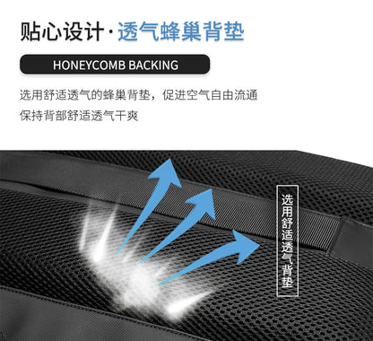 Backpack Men Multifunctional Travel Bag Vacuum Waterproof Business Trip Business New Computer Backpack Large Capacity TPU