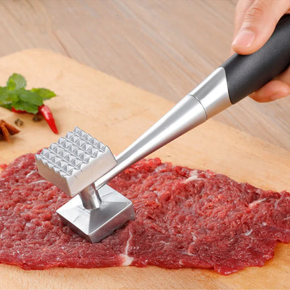 New Kitchen Tender Loose Meat Stainless Steel hammer Steak Professional Meat Hammer Tenderizer Cooking Tools Kitchenware