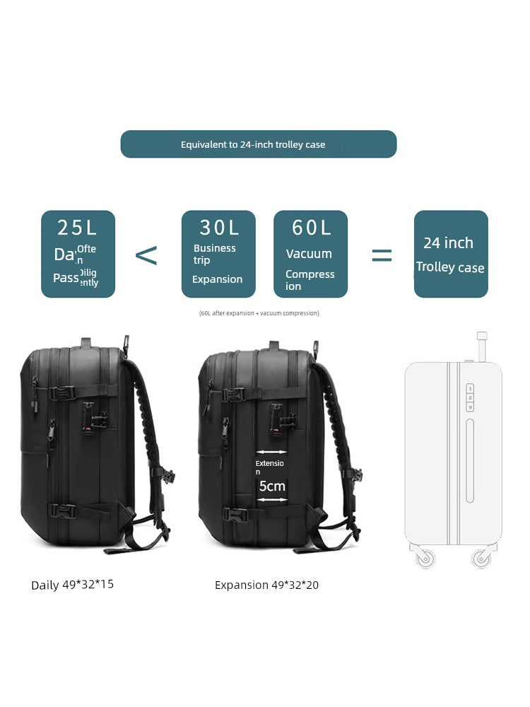 Backpack Compression Business Trip 17-Inch Men's Backpack