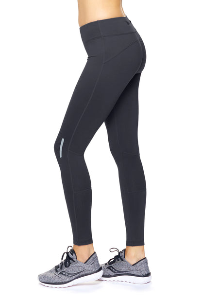 Women's Mid-Rise Zip Pocket Full Length Leggings