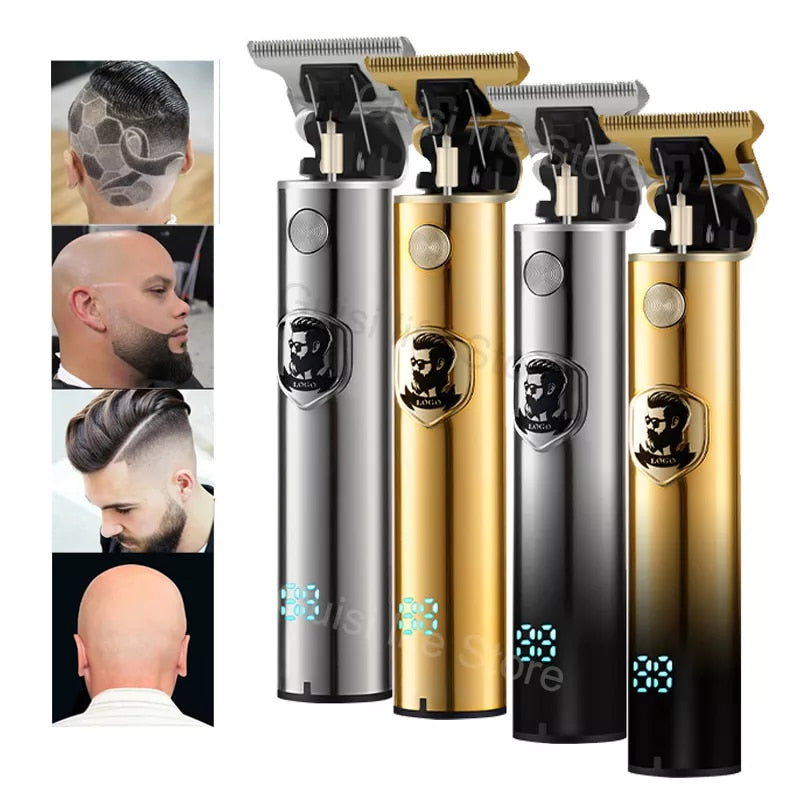 WEASTI Electric Clipper Shaving Digital Display Beard T9 Hair Trimmer Headed Buddha Shaver Razor Cutting Machine Hairdress