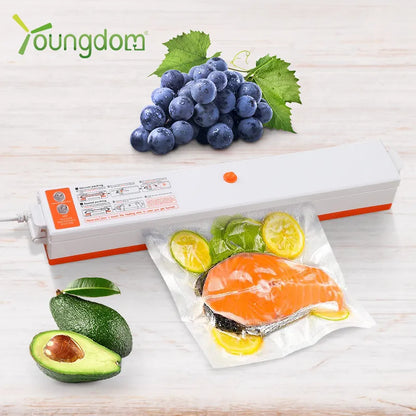 Vacuum Sealer Packaging Machine For Household 220V EU Plug Including 10pcs Food Vacuum Packing Bag Food Storage Kitchen Tool