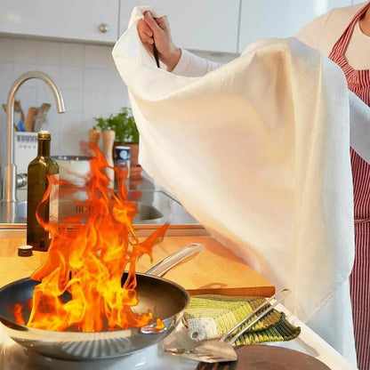 Fire Retardant Blankets High Temperature Resistant Versatile Fire Blankets Household Safety Necessities For Car Kitchen Cooking