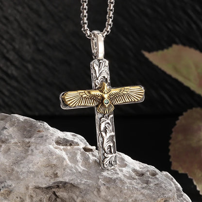 Exquisite Shiny Cross Square Crystal Zirconia Pendant Necklace for Women Men Fashion Hip Hop Party Luxury Jewelry Christmas Gift - Jaazi International