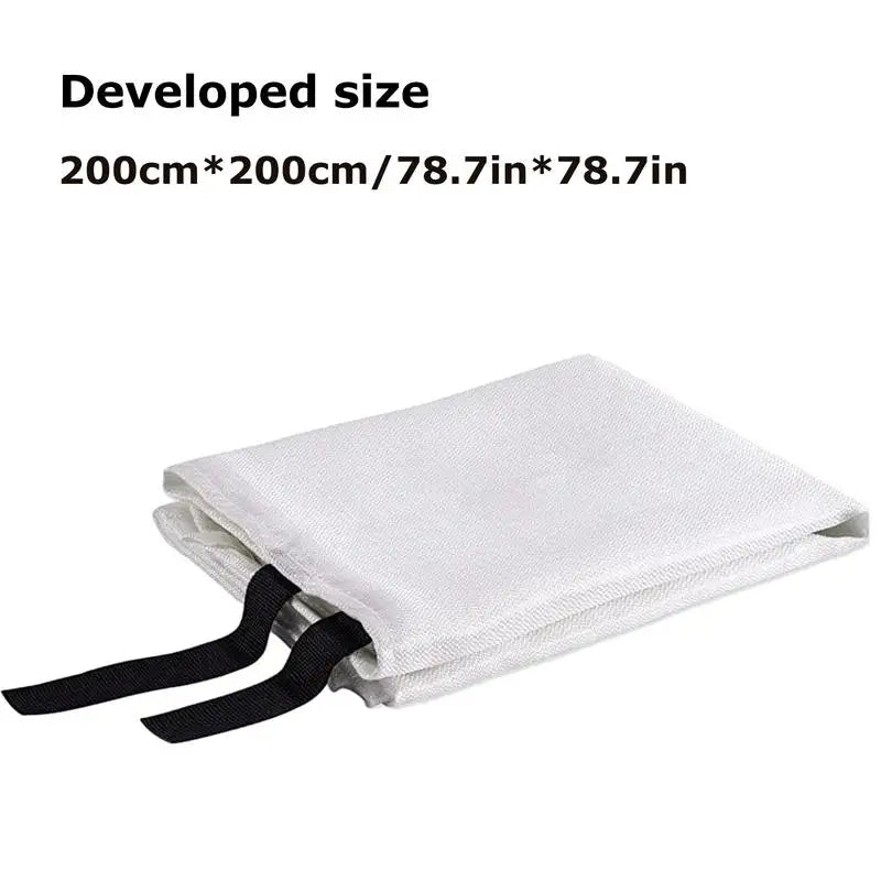 Fire Retardant Blankets High Temperature Resistant Versatile Fire Blankets Household Safety Necessities For Car Kitchen Cooking