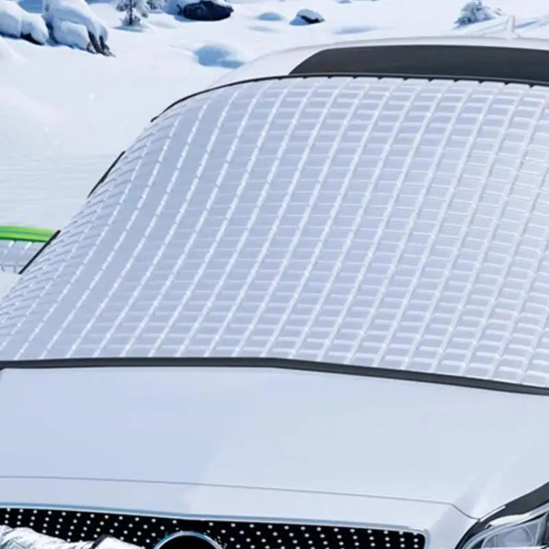 Magnetic Car Windshield Cover Windshield Frost Protector Cover Professional Car Windshield Snow Cover Magnetic Windscreen Cover