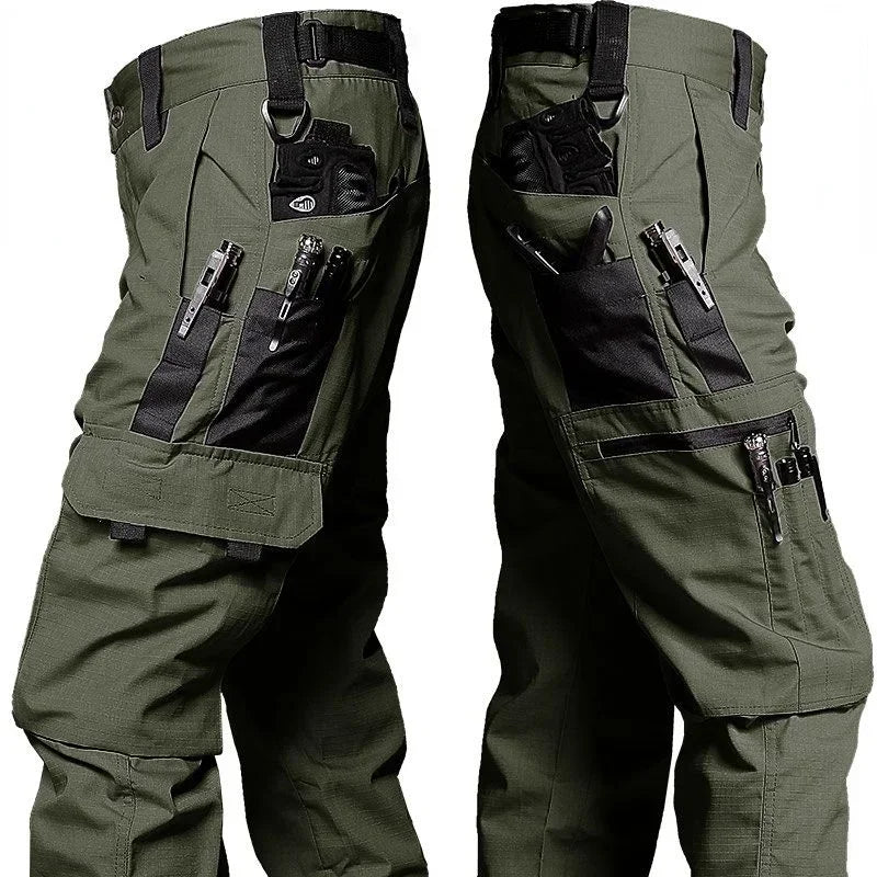 Pantalon Cargo pour hommes, pantalon de travail multi-poches, pantalon tactique décontracté, vêtements d'extérieur pour hommes, droit, résistant à l'usure, automne hiver