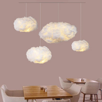 Modern Floating Cloud Led Pendant Lights Living Dining Children Room Chandelier Lighting Kitchen Bar Club Hanging Lamp Luminaire