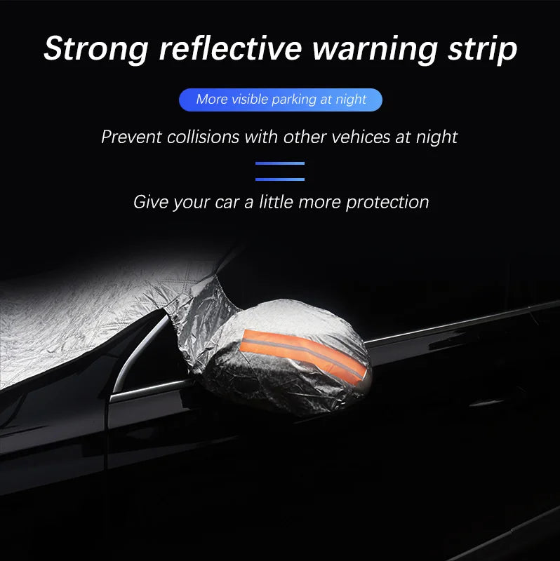 Magnetic Car Windshield Snow Cover Winter Ice-Frost Guard Sun Shade Protector For Opel Vectra 2004-2007 Exterior Accessories